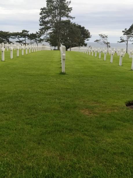 istock Colleville sur mer American cemetery 1436206157