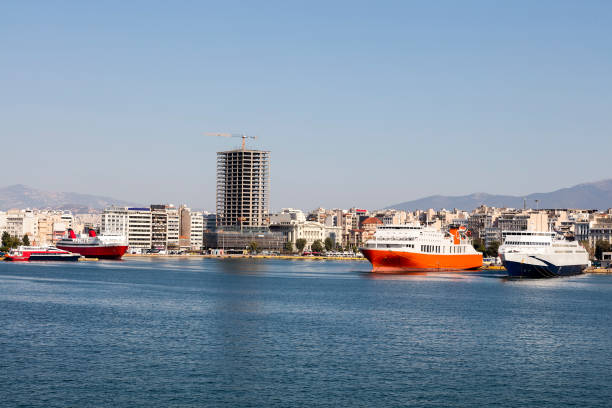 istock Pireus Harbour in Athens, Greece 1436208377