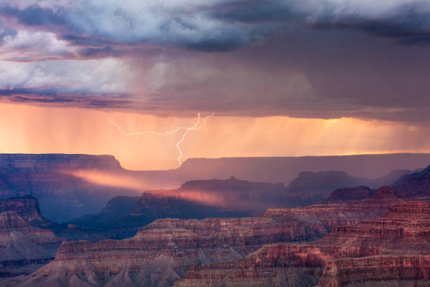 istock Grand Canyon sunset storm 1436210634