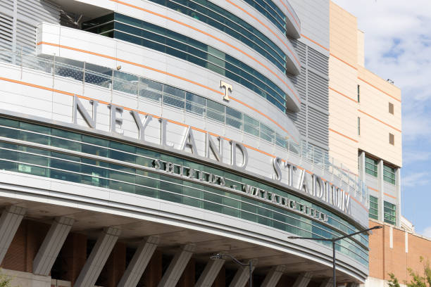 neyland stadium na university of tennessee w knoxville, tn. - neyland stadium zdjęcia i obrazy z banku zdjęć