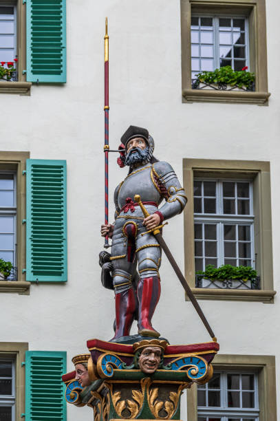 istock Fountain in the old town of Bern 1436228581