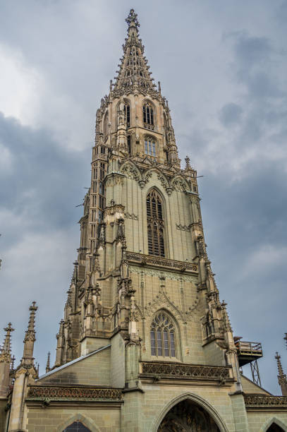 istock The Bell Tower of the Bern Minster 1436229143