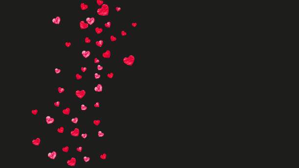 istock Love Texture. Ornament Border For Girl. Fashion Frame. Red Retro Illustration. Romantic Backdrop For Gift. Pink Romance Design. Rose Love Texture. 1436234863
