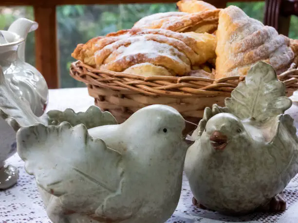 Photo of Tea time with sfogliatella.