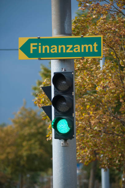 istock tax office sign (german: Finanzamt) 1436246231