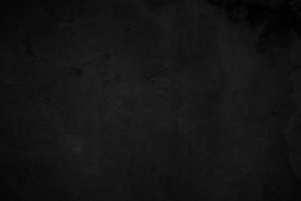 istock Black dark concrete wall background. Pattern board cement texture grunge dirty scratched for show anthracite promote product urban floor and abstract paper design element decor. Blackboard blank. 1436278109