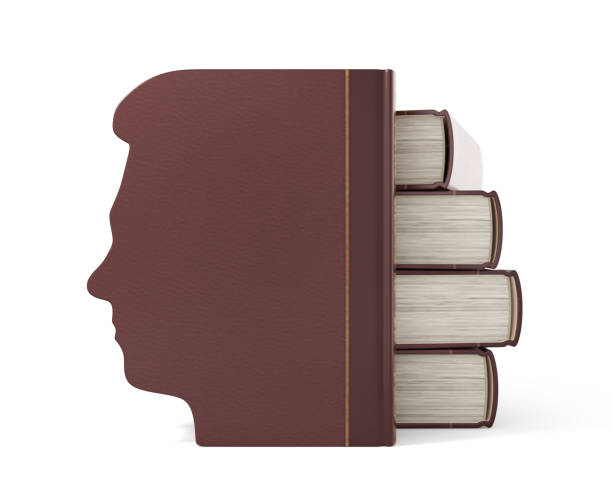 Light bulb in form of head. 3d illustration