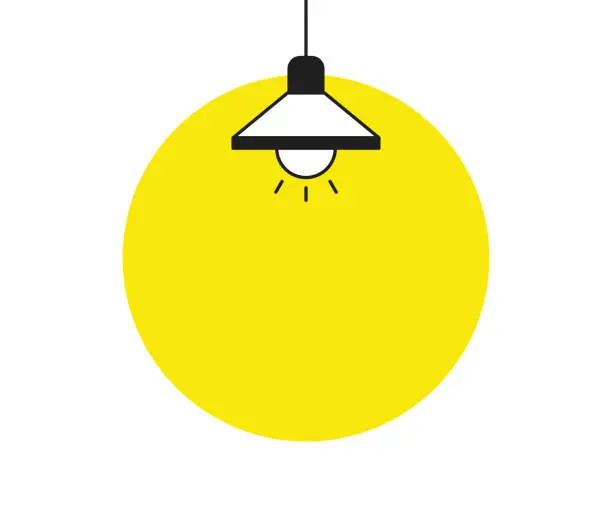 Vector illustration of Light bulb illustration