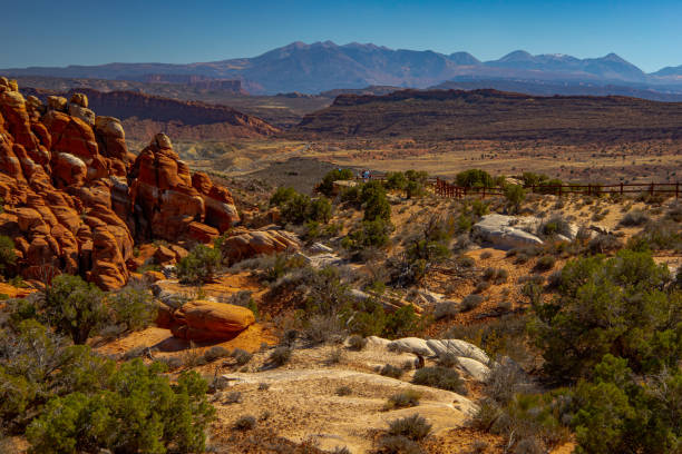 istock Scenic views in Arches National Park 1436307955