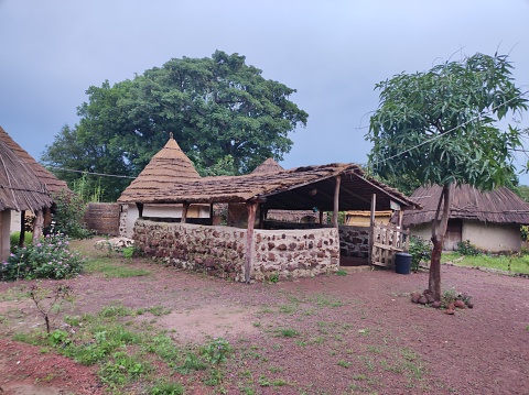 Dande village in Dindefelo nature reserve, Bassari country, Senegal