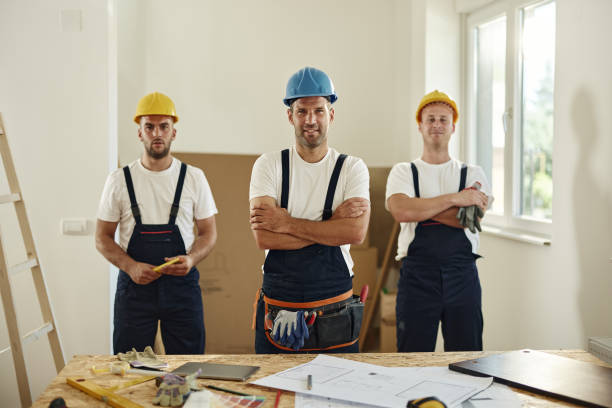 istock Confident team of manual workers! 1436329918