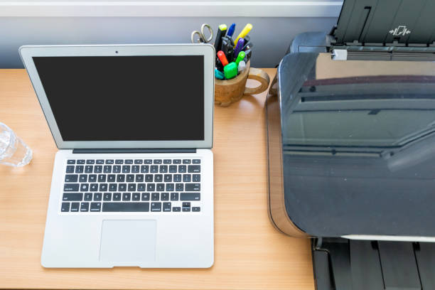 istock A modern laptop computer on an office desk 1436333269
