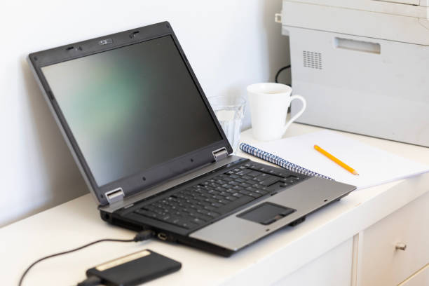 istock A modern laptop computer on an office desk 1436333273