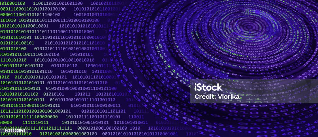 Binary Code Background Stock Photo - Download Image Now - Computer ...