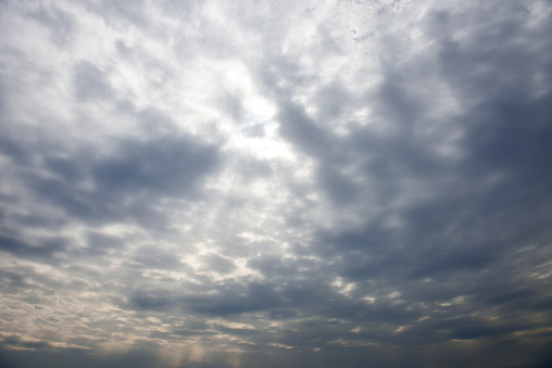 Sky of the Tokyo Bay Area at dawn