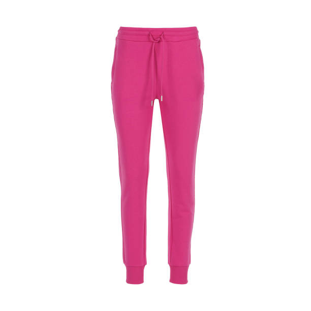 istock Pink women's sport tracksuit bottoms 1436346462