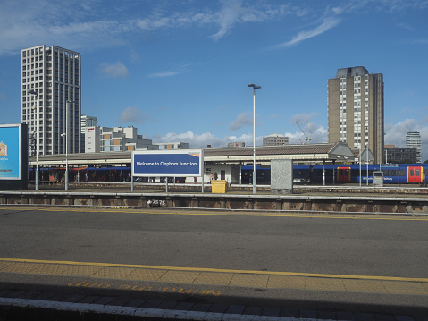London, Uk - Circa October 2022: Clapham Junction station