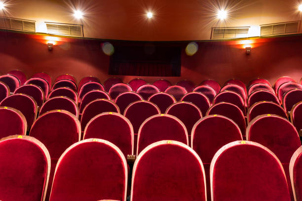 istock Theater, cinema and auditorium seats 1436359121