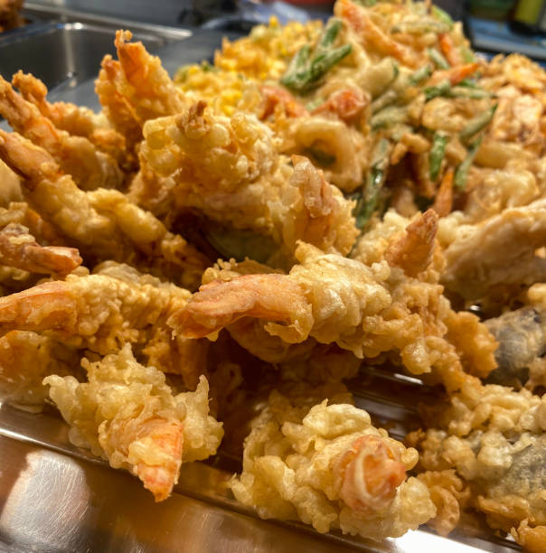 istock fried foods filled with vegetables and seafood 1436372573
