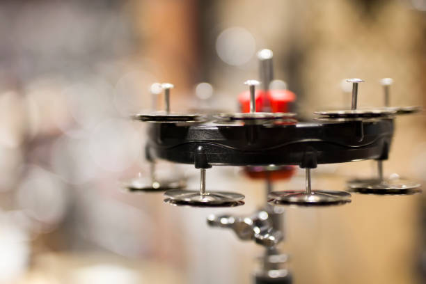 istock Hi-hat tambourine on the mount 1436374572