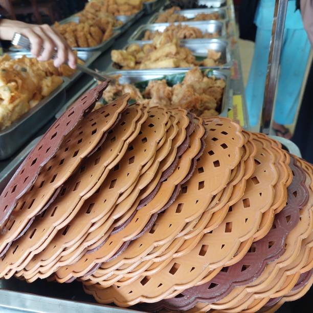 istock plate provided to take the food served 1436378065
