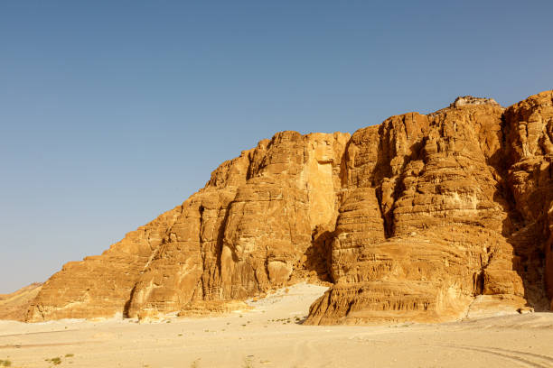 istock View to Sinai desert with hills and empty blue sky 1436381277