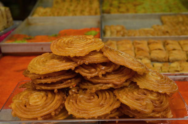 istock Turkish baklava. Eastern market, counter. 1436382838