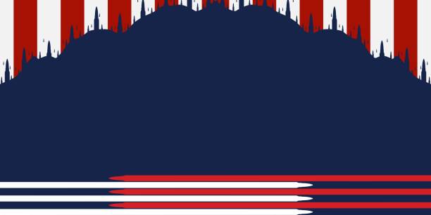 istock American National Holiday with Copy space Area. Suitable to be placed on content with that theme 1436386717