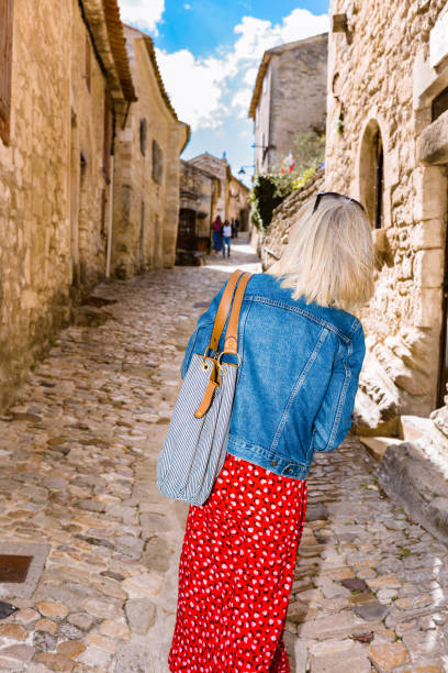 istock Exploring Lacoste village, Provence, France 1436387682