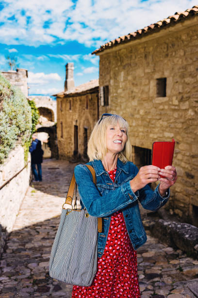 istock Exploring Lacoste village, Provence, France 1436387766