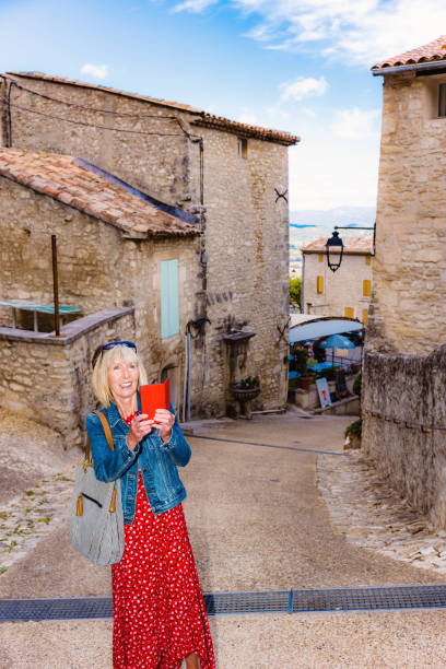 istock Exploring Lacoste village, Provence, France 1436387882