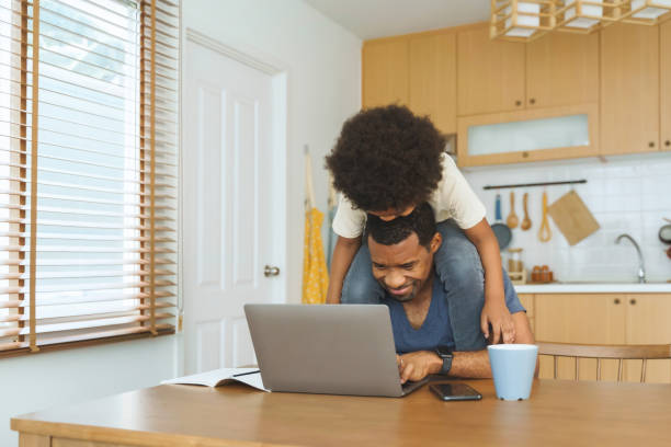 istock African Father playing with his son 1436397760