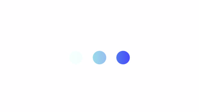 Animated meatball gradient ui icon