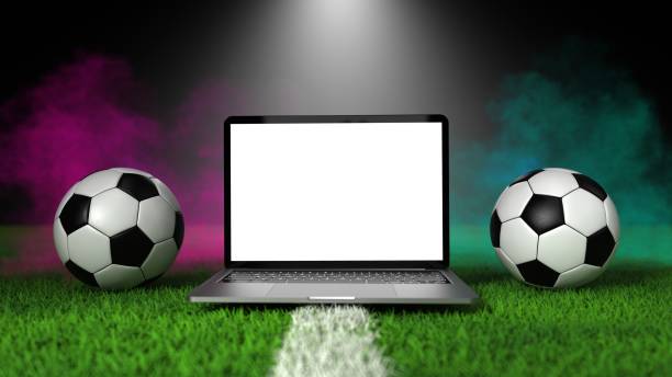 istock Football Notebook Green Lawn 1436398353