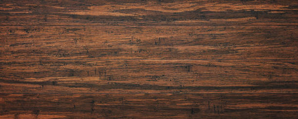 dark natural wood, abstract background. old plank texture - 砧板 個照片及圖片檔