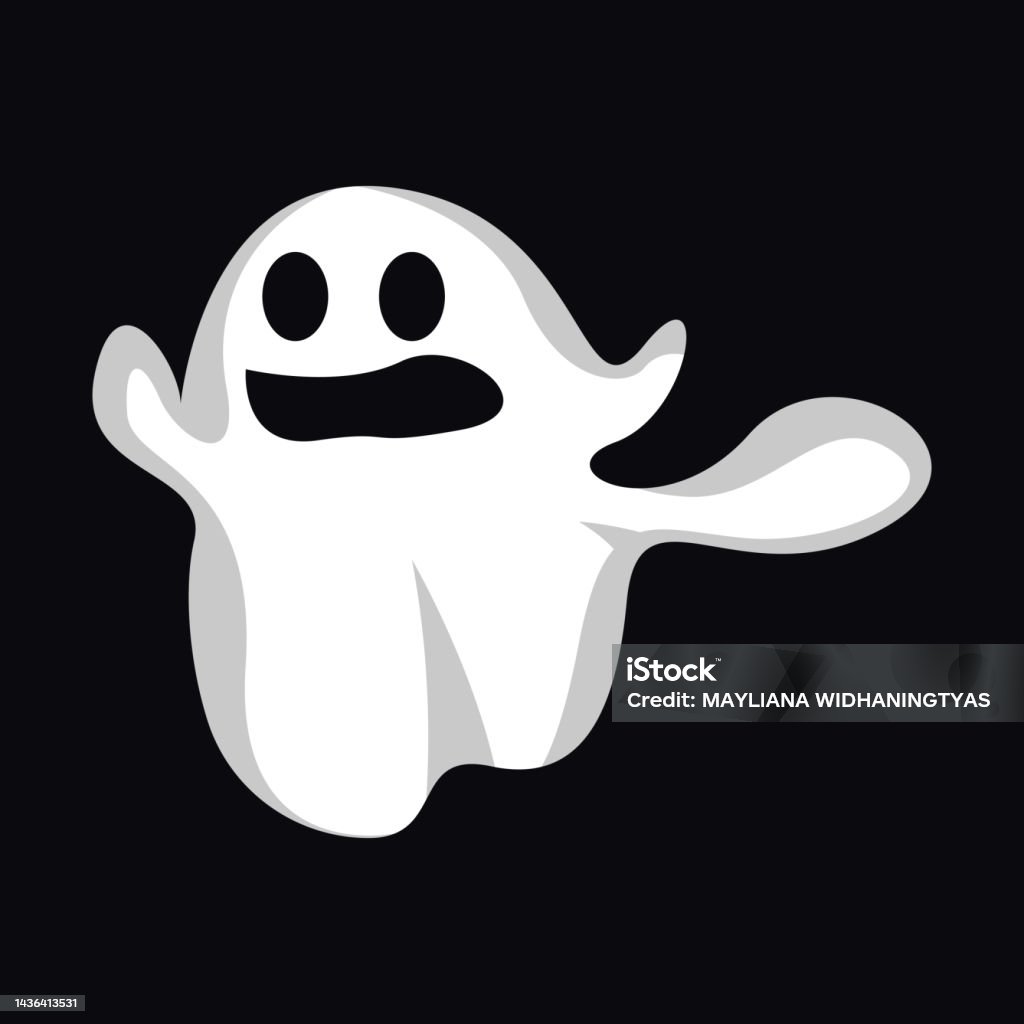 Logo Ma Halloween Ghost Vector Minh Họa Mẫu Tiệc Halloween Hình ...