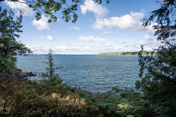 istock St. Lawrence River seen from McDonald Island 1436433472