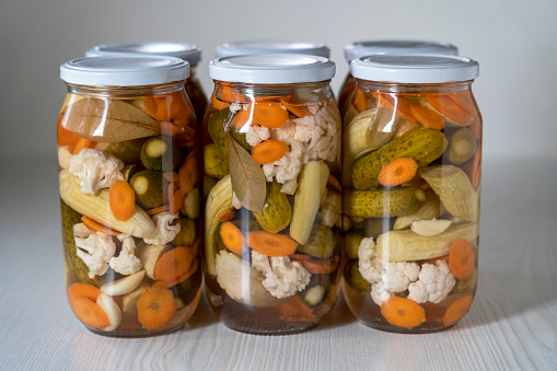 armenian cucumber and variety vegetables for homemade canned pickled