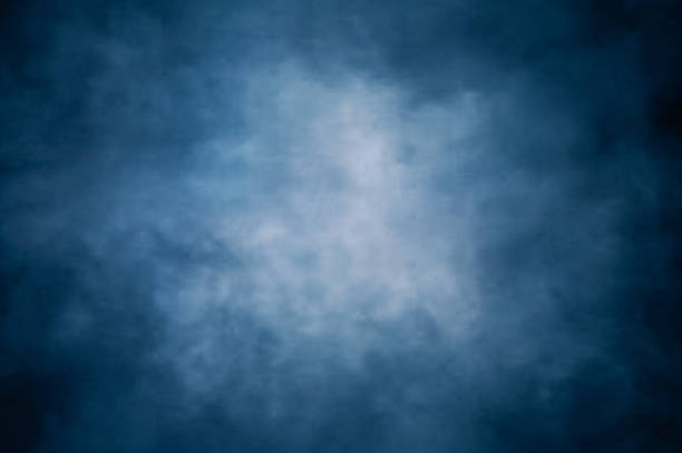 istock photo background for portrait, blue color paint texture 1436443895