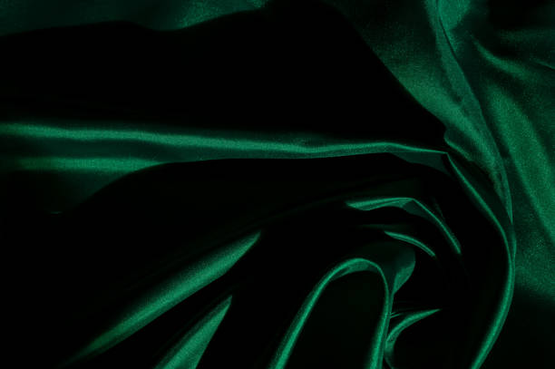 istock green fabric texture background, abstract, closeup texture of cloth 1436444696