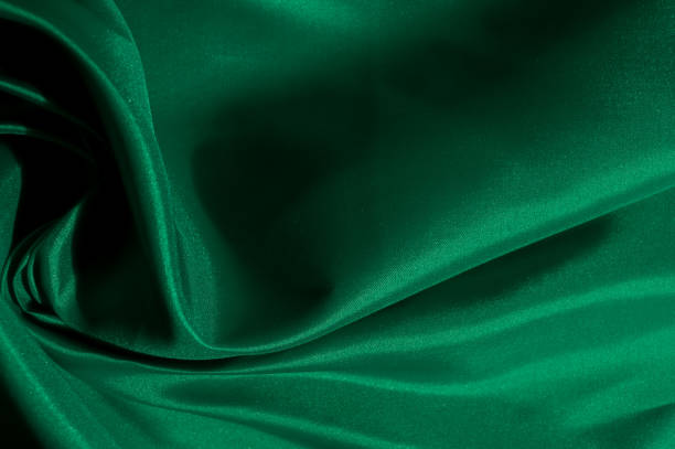 istock green fabric texture background, abstract, closeup texture of cloth 1436444702
