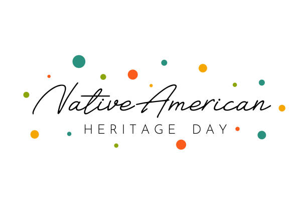 ilustraciones, imágenes clip art, dibujos animados e iconos de stock de antecedentes del día de la herencia nativa americana. vector - indigenous peoples day