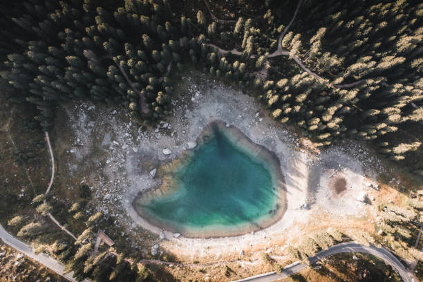 istock Lake Carezza, Dolomites, Italy 1436447166