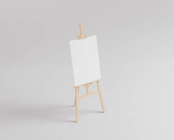 istock A wooden easel mockup 1436449234