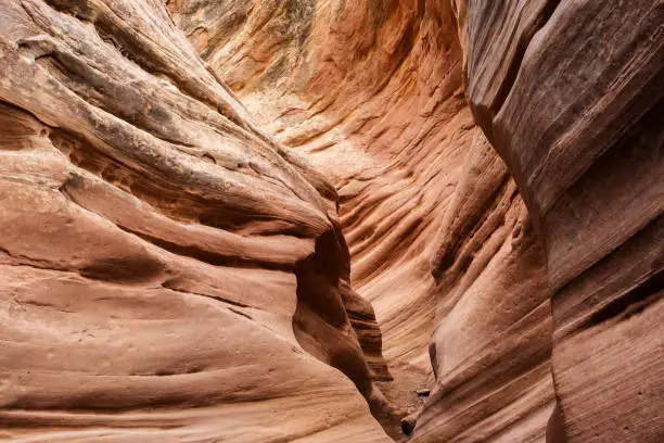 Little Wildhorse slot canyon in Emery County, Utah.
