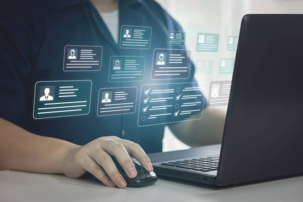 istock HR concepts and personal file storage, personal information management, checklists. 1436458262