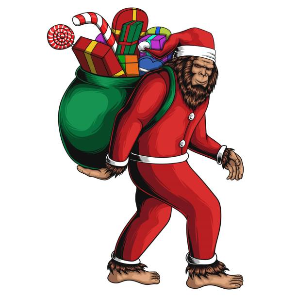Yeti Christmas Monsters Graphics (1703374)