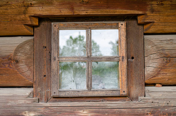 istock Window with wooden shutters 1436461412