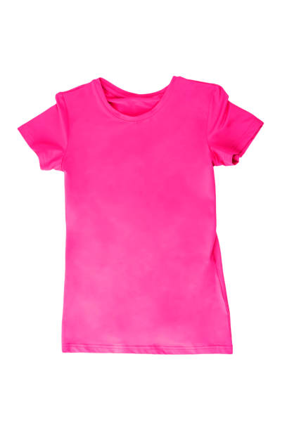 istock Pink sport shirt on a white isolated background 1436465912