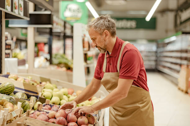 istock Mature Male Store Worker 1436469484